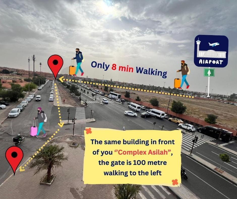 Julie Airport Marrakech Apartments マラケシュ エクステリア 写真